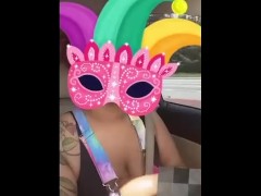 SkeeMaskShawty “Driving With My Titties Out” 