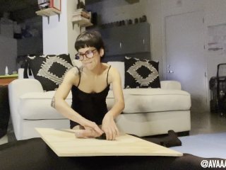 NYMPHO LIONESS WORSHIPS COCK THROUGH GLORY HOLE_W/ DIRTY_TALKING! TRUE FEMDOM TEASE - FULL_VID ON OF