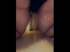 Trans girl peeing panties (testing a new kink