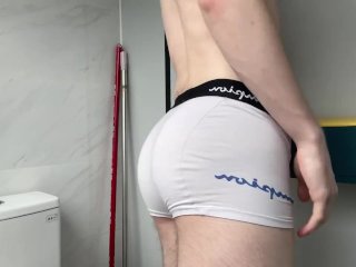 First Time Showing Off My Ass With My Big Dick
