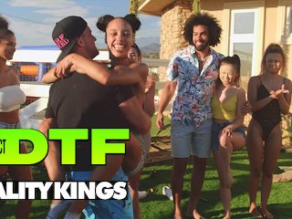 Reality Kings - Dudes & Stunning Babes Enjoy The Swimming Pool & End Up Fucking Each Other