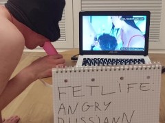 Cock sucking training for FetLife: AngryRussianN