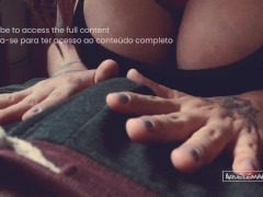 I couldn't resist and came on these tattooed breasts | TITFUCK POV | Jeeh Suicide and Mario Aquele