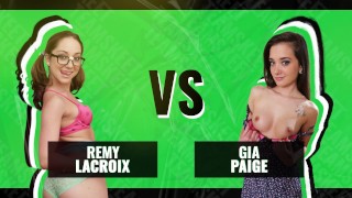 Nerd Remy Lacroix Vs Gia Paige Which Innocent Cutie Will Make You Cum Quicker