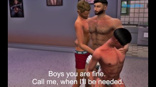 Boner Mr Police Officer And Two Young Boys