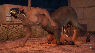 Big Cock Gay Encounter With A Centaur In Carnal Instinct Furry Game