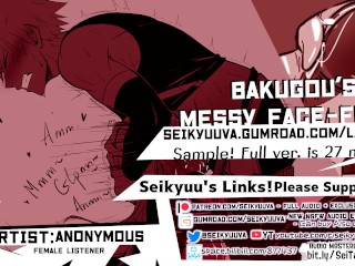 BAKUGOU'S MESSY_FACE-FUCK [My_Hero Academia]