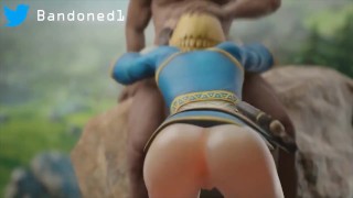 3D Porn Sucking A Big Black Cock Princess Zelda