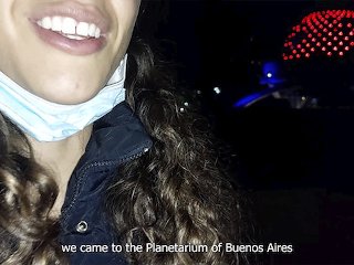 Fucking In The Planetarium Of Buenos Aires. They Discover Us!