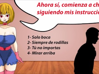 Tutorial para sissys. Como hacer_una buena_mamada. JOI CEI en español.