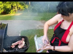 Stripping and Grilling in the Backyard - Trailer
