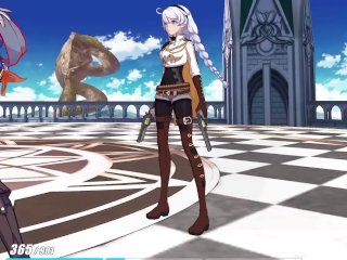 Kiana Kaslana (K-423) Ryona + Outfit Showcase - Japanese/ Chinese All Languages - Honkai Impact 3Rd