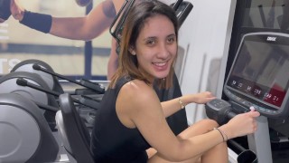 Perfect Tits FUCKED FIT GIRL AT THE GYM