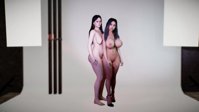 Two Beautiful Models Exchange Height and Boobs - Trait Thief Breast Expansion - Growing Woman