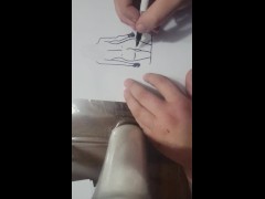 Drawing a sexy girl