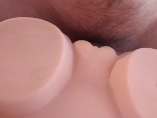 Enjoying her tight_pussy. Big_cumshot at the end!