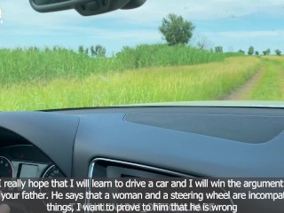 - Okay, I'll spread_my legs for you. "Stepson fucked stepmom after_driving lessons"