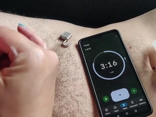 Four fingers, four minutes for_cuck to cum