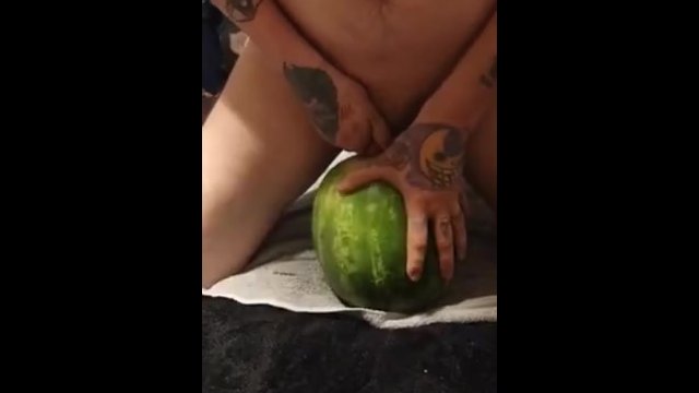 Watermelon Black Orgy Porn - Fucking Watermelon - Pornhub.com
