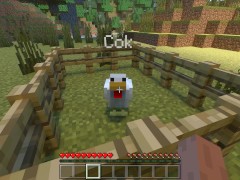 Getting Fucked by a Creeper in Minecraft 15: Cute Cock