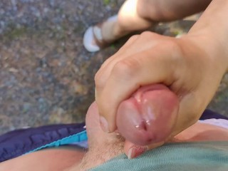 stepsister picks me up and I fuck her_in Finnish nature