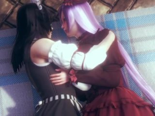 Ojou Sama Fucked By Her Futa Maid