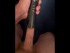 Edging my cock with a vacuum and it felt so fucking good. 