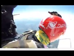 Hall of Famer solo skydiving