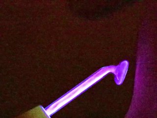 Close Up Neon Wand Zaps
