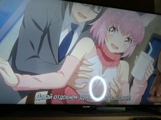anime touching