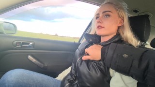 Skinny Sex With My Wife's Best Friend In The Car