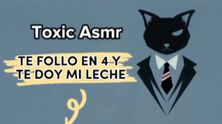 Speaking Spanish I Followed You On 4 And Gave You My ASMR Audio Erotic Milk