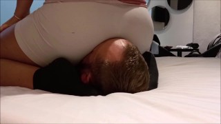 Ass Smothering You Can See A Full Clip Of Facesitting In White On Our Onlyfans Website