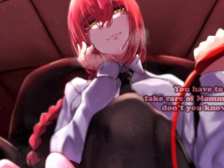 Hentai Joi - Makima (Chainsaw Man) Reminds You Who's Your Mommy! (Mommydom, Feet Worship, Breathplay