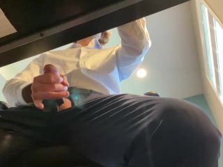 Caught Watching Porn And Masturbating At Work Female Boss Knock Watch End