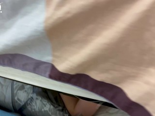 Vaginal gift of fate STEPMOM_stuck under the bed.