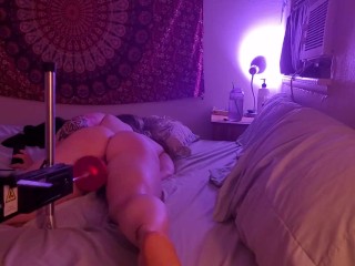Sex Machine Fucking Squirting Whore for Multiple Orgasms -AliceWeaver