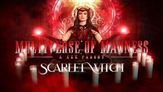 Big Cock In MULTIVERSE OF MADNESS VR Porn Hazel Moore As SCARLET WITCH Drains Your Powers