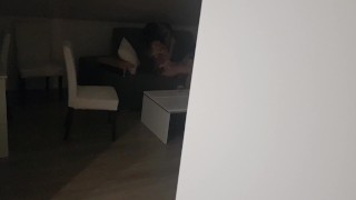 Hotwife Husband Spying On Me And My Lover As We Fuck In Our Marital Bed
