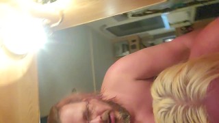 Tight Pussy Screamed Camping Wife