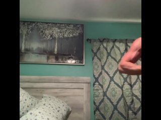 Muscular Man Doing His Chores