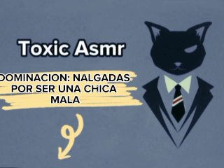 Nalgadas Por Ser Una Chica Mala [Asmr Dominación] [Voz De Hombre] [Audio Erótico]