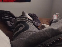 Its gray sweatpants season all year round. I love people looking :)