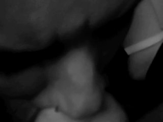 Woke My Girlfriend Up For Late Night Blowjob And She Was All To Willing
