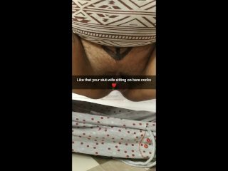Pregnant Slutwife with aBody Covered in BodyWritings! - Compilation - Cuckold Snapchat Captions!