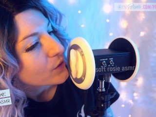 SFW ASMR Rare Mouth Soundswith Delay - PASTEL ROSIE AmateurYoutuber - Trippy Ear Tease Tingles