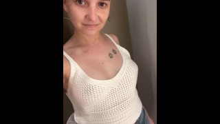Homemade I'm Showing Off My Tiny Body In Public For You