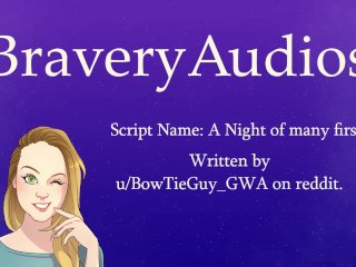 A Night of_Many Firsts_[F4M] [Voice Only] [ASMR]_[Virgin Listener]