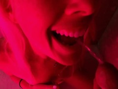 PISS- Sexy Blonde Wife Takes Piss In Her Mouth Like A Good Bitch