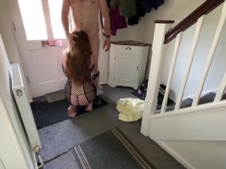 Delivery Guy. Asked Him For Opinion About New Sexy Dress For Husband
